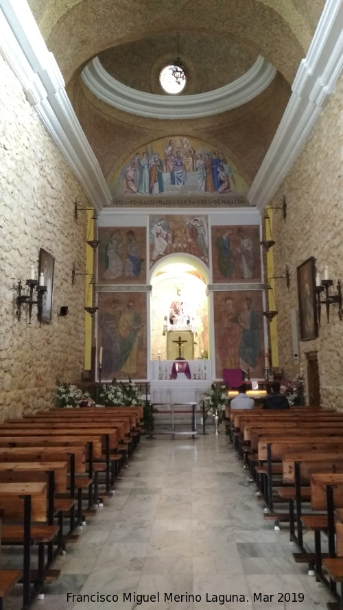 Santuario de Tscar - Santuario de Tscar. Interior