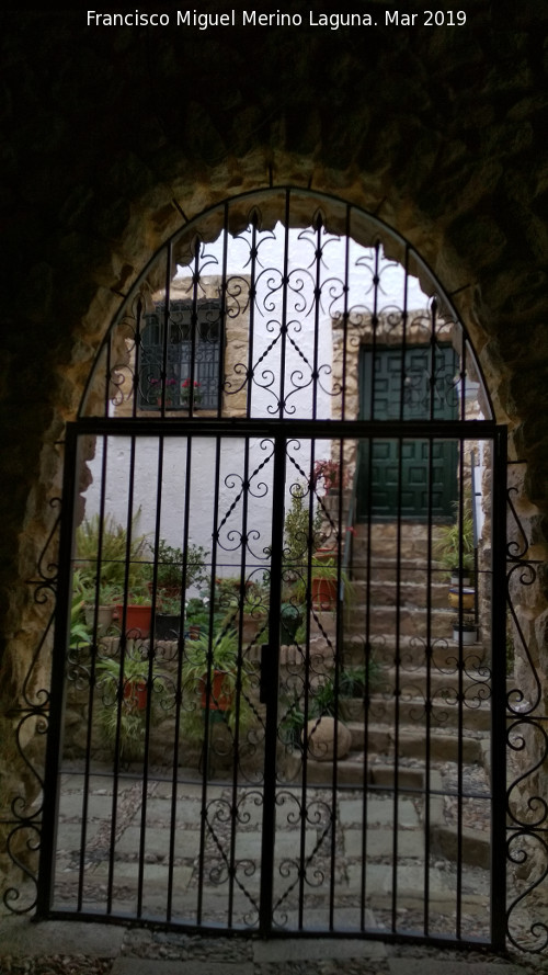 Santuario de Tscar - Santuario de Tscar. Patio