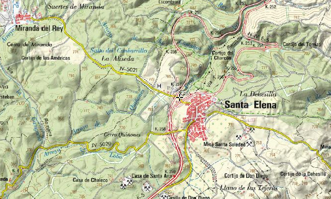 Centro de Control de Tneles - Centro de Control de Tneles. Mapa