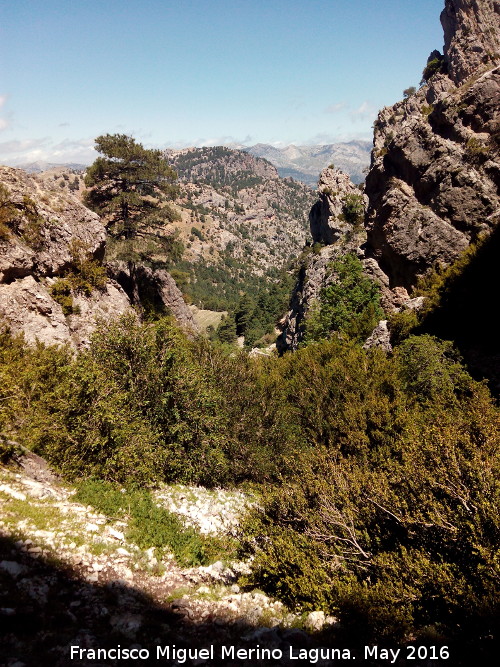 Banderillas - Banderillas. Paso donde desemboca el Camino del herradura del Banderillas