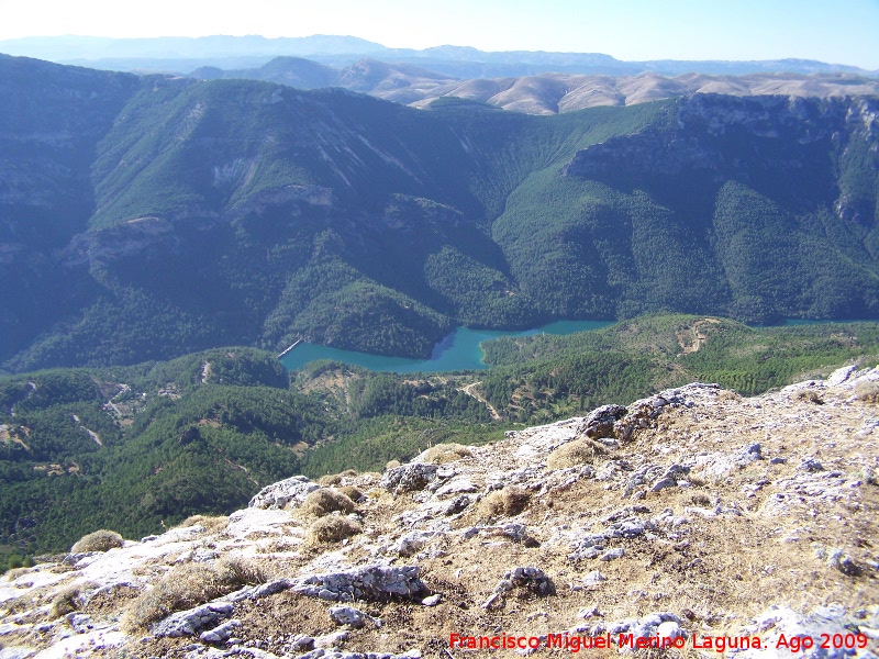 Pantano del Anchuricas - Pantano del Anchuricas. Desde el Puntal de la Misa