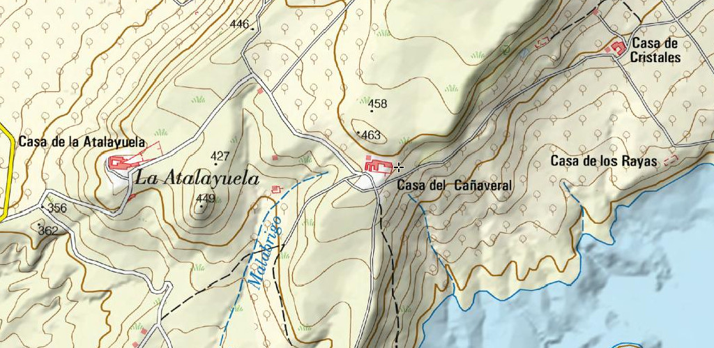 Cortijo Casa del Caaveral - Cortijo Casa del Caaveral. Mapa