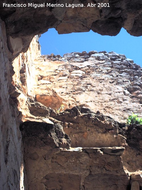 Castillo del Poyato - Castillo del Poyato. Detalle del segundo piso