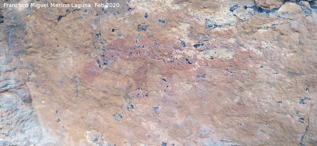 Pinturas rupestres del Cerro de la Caldera - Pinturas rupestres del Cerro de la Caldera. Zoomorfo