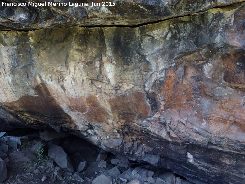 Pinturas rupestres del Barranco de la Cueva Grupo V - Pinturas rupestres del Barranco de la Cueva Grupo V. Paneles