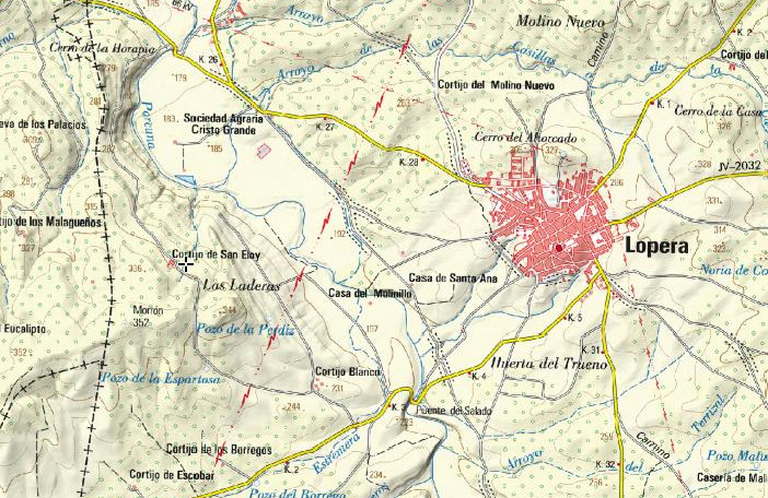 Cortijo San Eloy - Cortijo San Eloy. Mapa