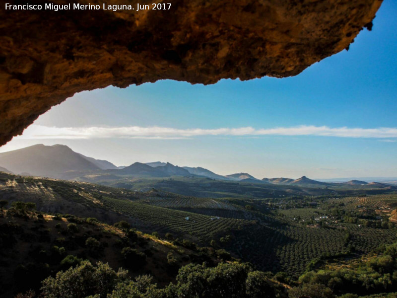 Pinturas y petroglifos rupestres de la Merced - Pinturas y petroglifos rupestres de la Merced. Vistas