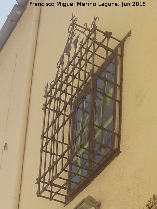 Casa de la Calle San Juan de la Cruz n 10 - Casa de la Calle San Juan de la Cruz n 10. Reja de rosetas