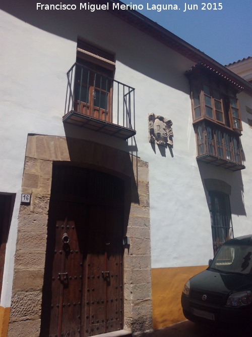 Casa de la Calle Juan Montilla n 16 - Casa de la Calle Juan Montilla n 16. 