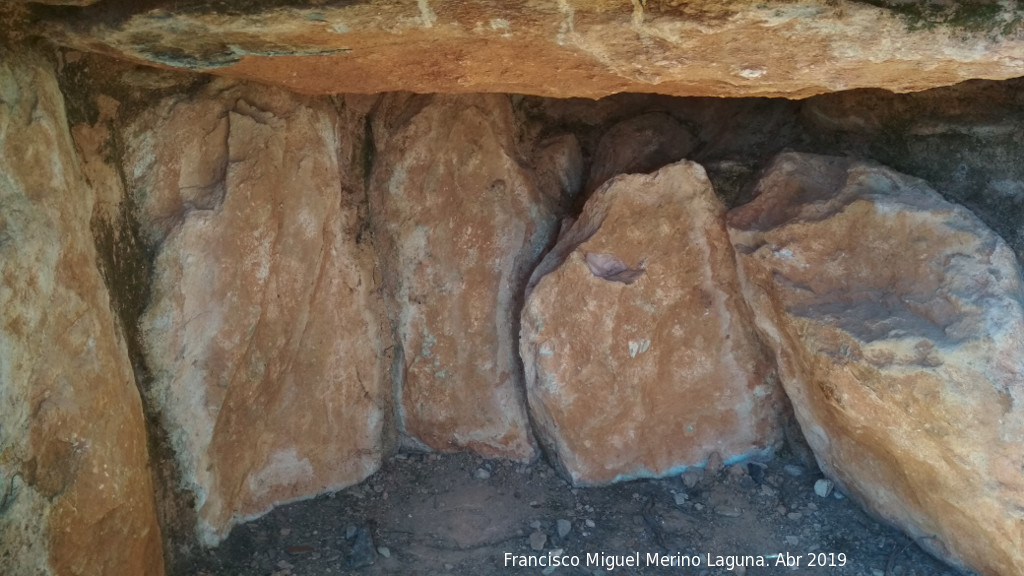 Dolmen de la Encina - Dolmen de la Encina. Cmara