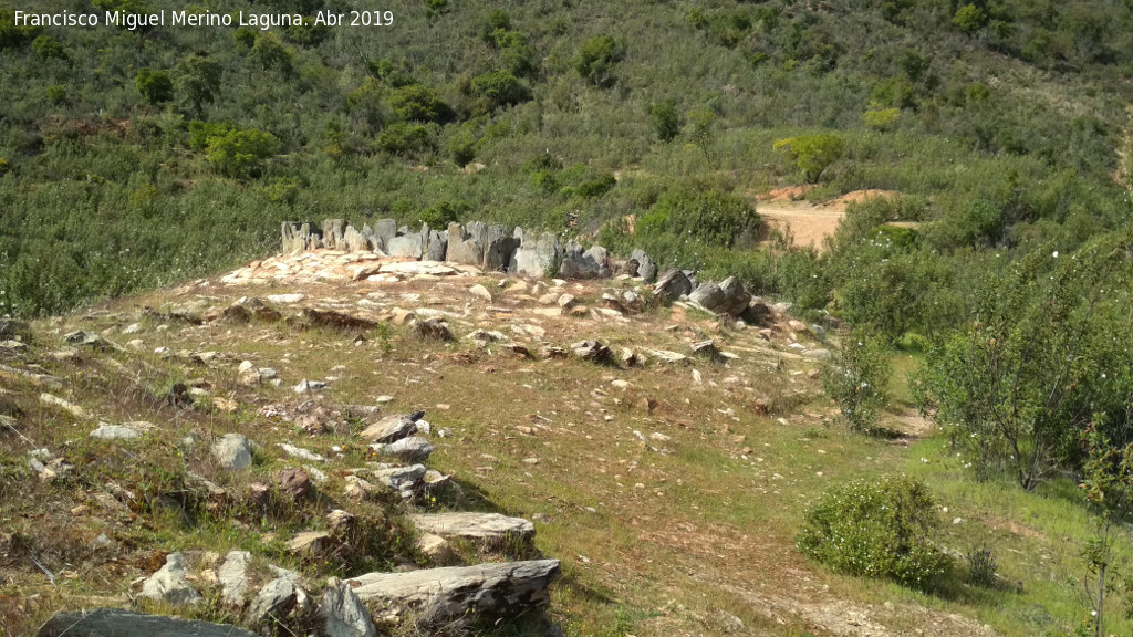 Dolmen del Pozuelo IV - Dolmen del Pozuelo IV. Desde el Dolmen III