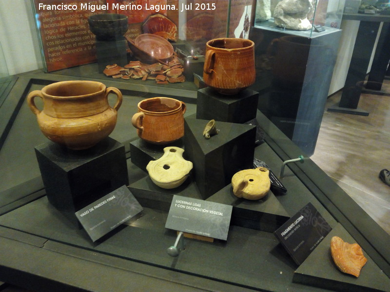 Museo de la Ciudad - Museo de la Ciudad. Cermica romana