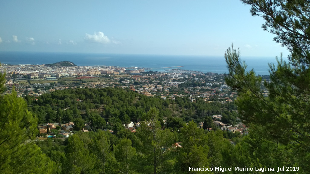 Denia - Denia. Desde la subida al Montg