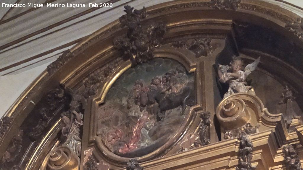 Bas�lica de San Ildefonso. Altar de la Divina Pastora - Bas�lica de San Ildefonso. Altar de la Divina Pastora. 