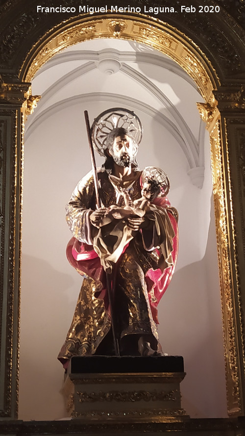 Bas�lica de San Ildefonso. Altar de San Jos� - Bas�lica de San Ildefonso. Altar de San Jos�. 