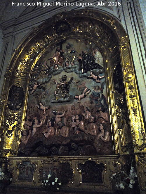 Baslica de San Ildefonso. Altar de las Almas - Baslica de San Ildefonso. Altar de las Almas. 