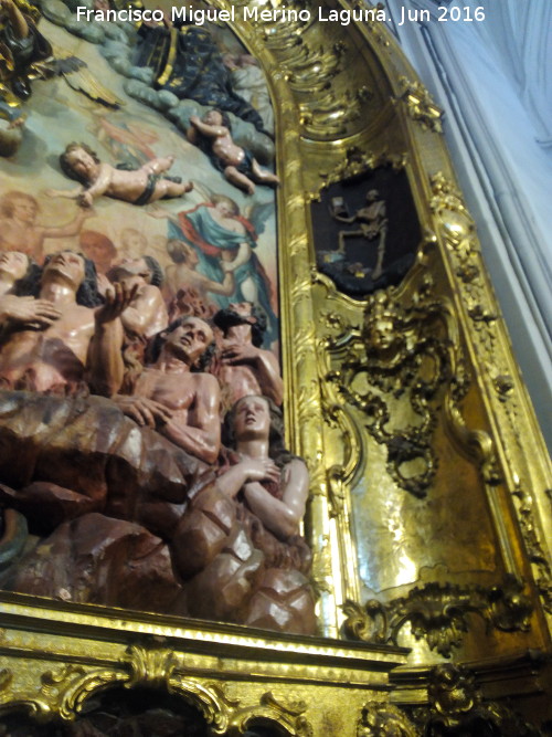 Baslica de San Ildefonso. Altar de las Almas - Baslica de San Ildefonso. Altar de las Almas. 