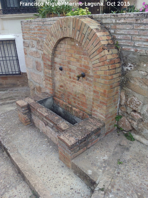 Fuente de la Calle Fugitivos - Fuente de la Calle Fugitivos. 