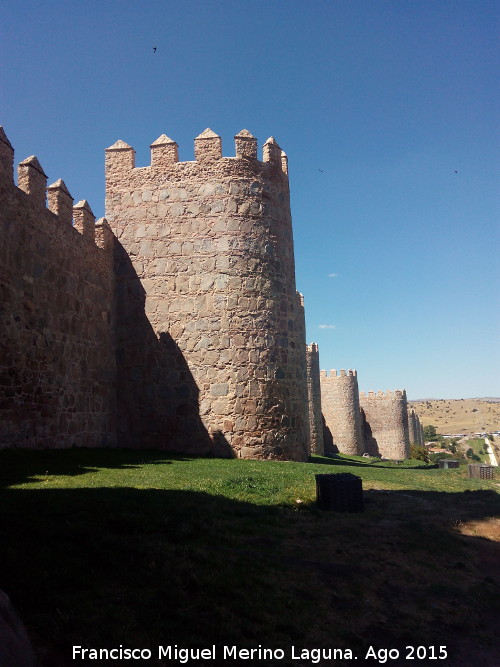 Muralla de vila - Muralla de vila. Muralla Norte