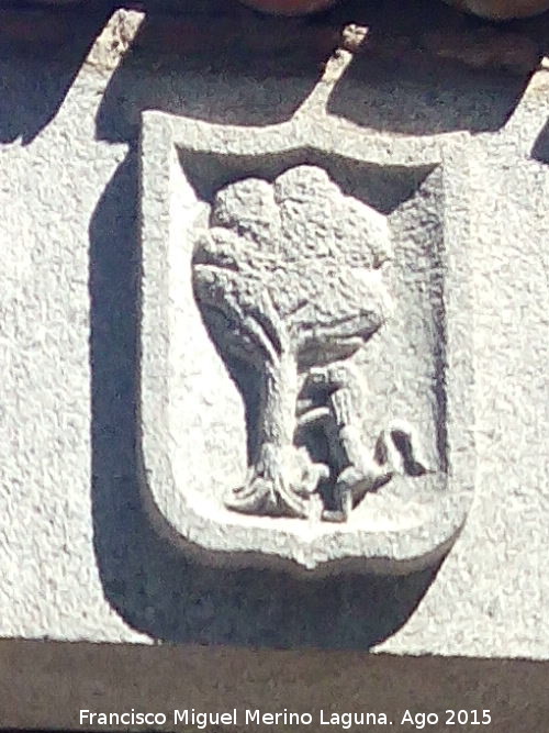 Palacio de Travesedo y Silvela - Palacio de Travesedo y Silvela. Escudo