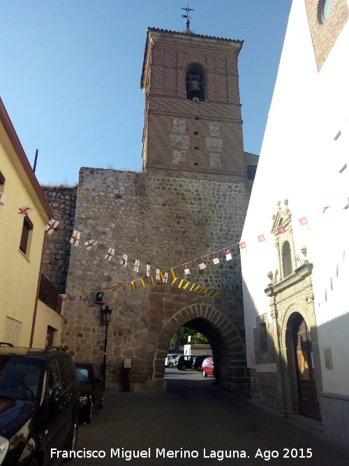 Puerta de San Miguel - Puerta de San Miguel. Intramuros