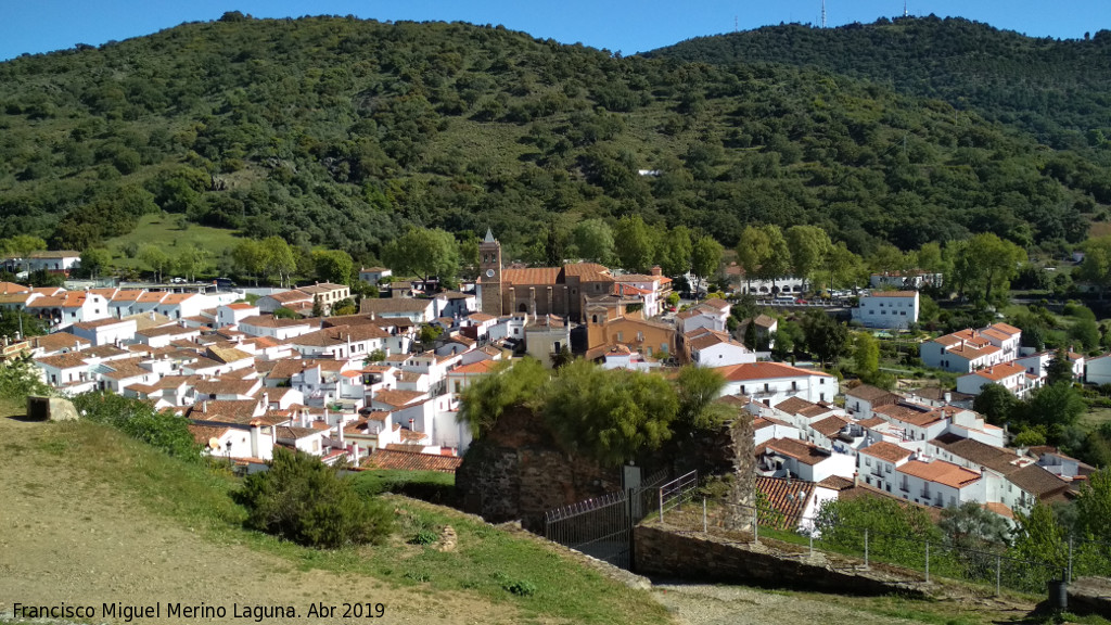 Almonaster la Real - Almonaster la Real. Desde el castillo