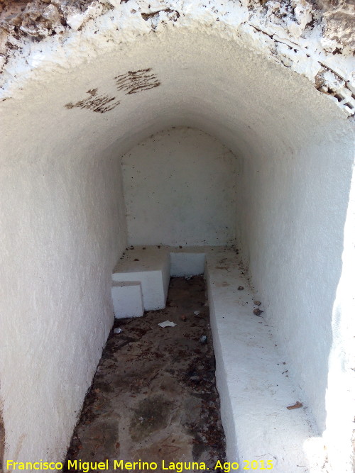 Cueva refugio del Pilar Paulillo - Cueva refugio del Pilar Paulillo. Interior