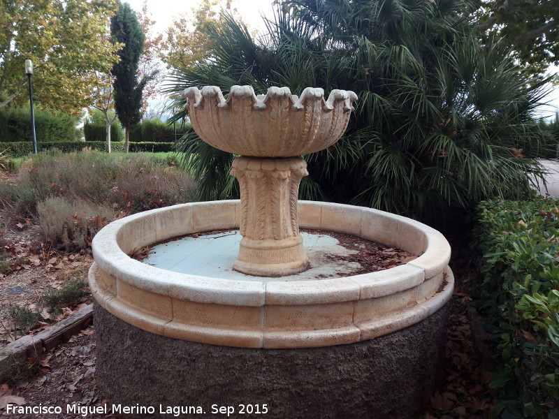 Fuente del Parque de la Cuesta de Bolote - Fuente del Parque de la Cuesta de Bolote. 