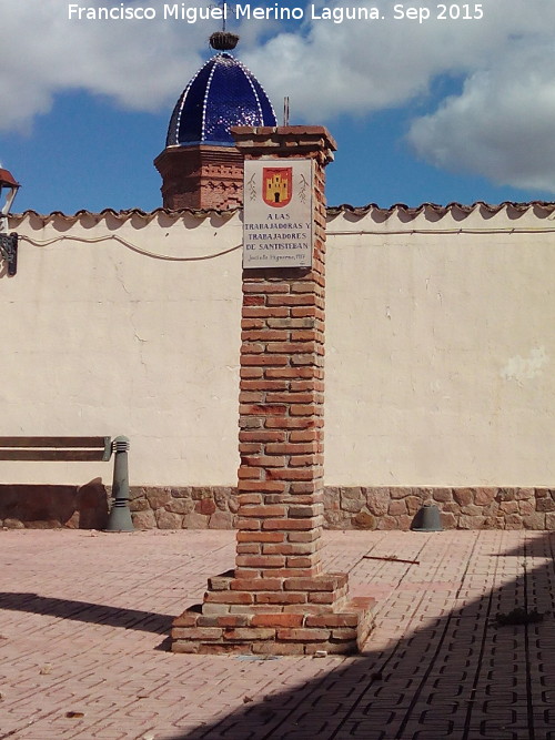 Monumento a los Trabajadores de Santisteban - Monumento a los Trabajadores de Santisteban. 