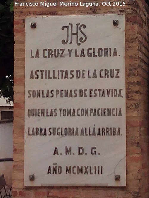 Cruz del Sur - Cruz del Sur. Placa