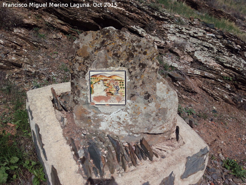 Sendero de las Dos Hermanas - Sendero de las Dos Hermanas. Azulejo