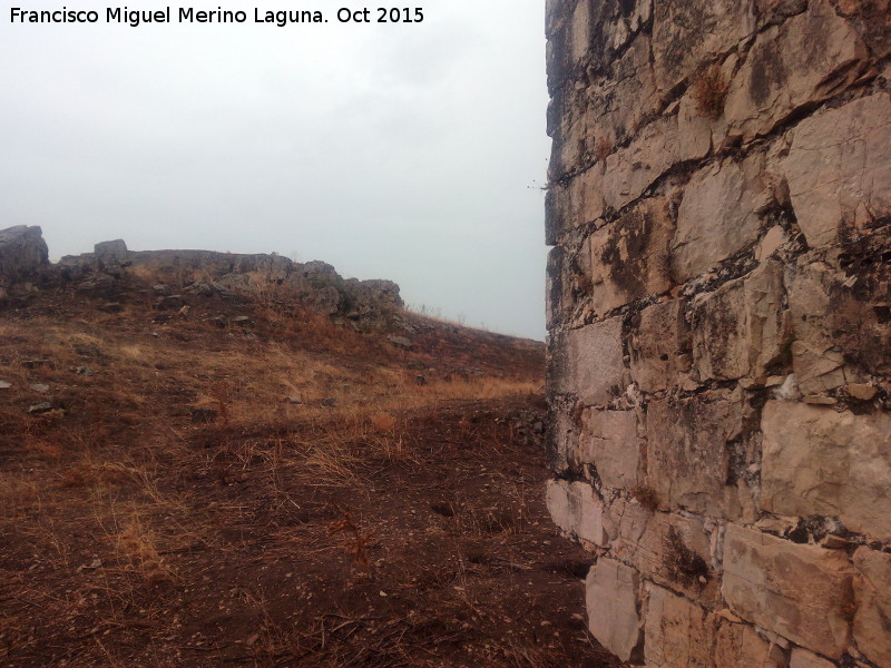 Yacimiento del Castillo Moro - Yacimiento del Castillo Moro. Yacimiento desde el castillo