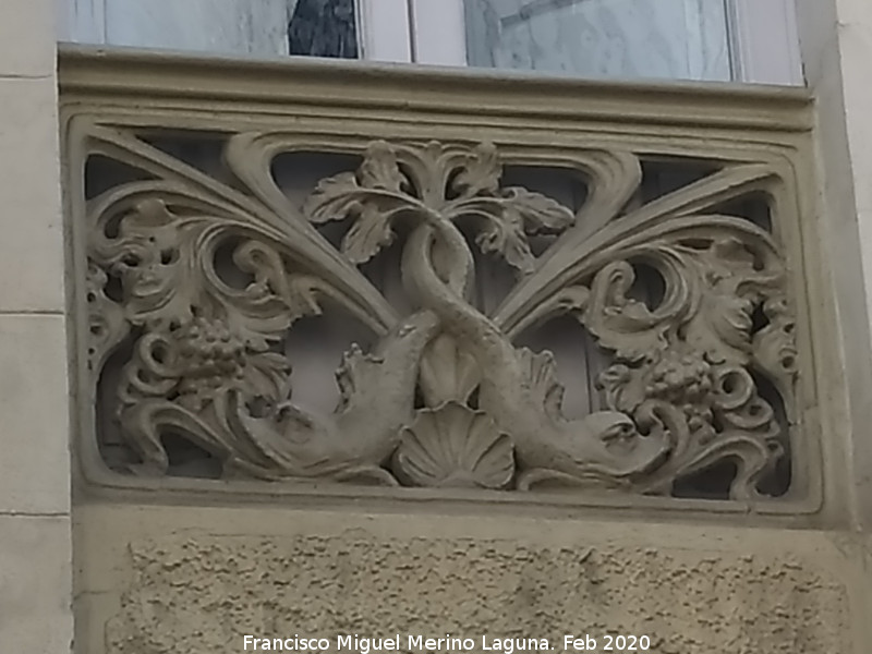 Casa de la Calle Real n� 38 - Casa de la Calle Real n� 38. Parapeto calado