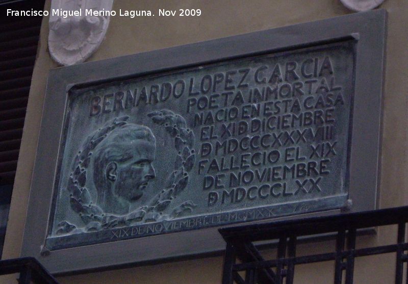 Bernardo Lpez Garca - Bernardo Lpez Garca. 