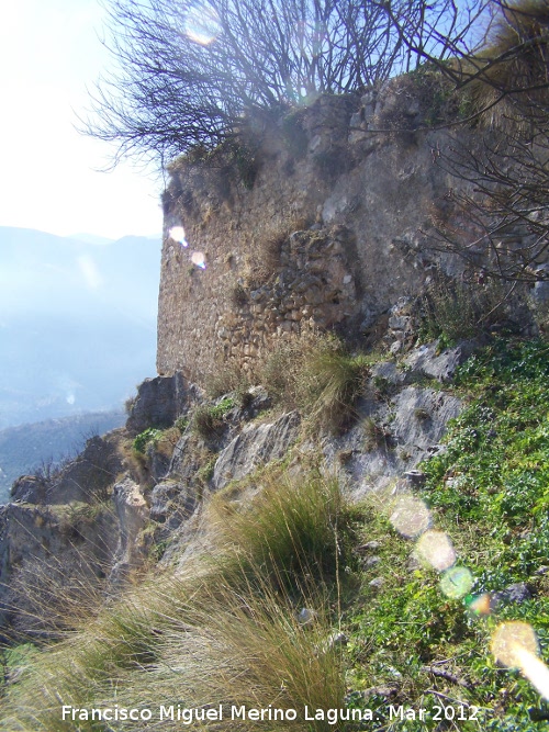 Castillo de El Rosel - Castillo de El Rosel. Muros