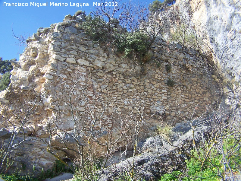 Castillo de El Rosel - Castillo de El Rosel. Muralla