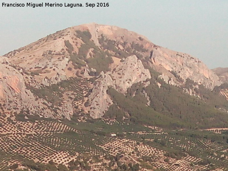 Cerro de Vitar - Cerro de Vitar. Desde la ladera norte del Rayal