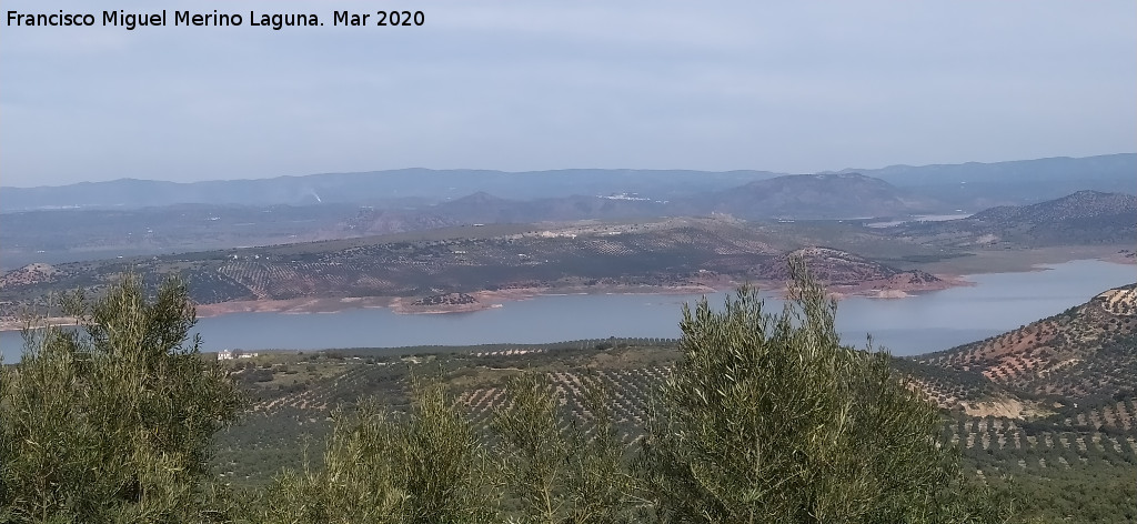 Pantano de Giribaile - Pantano de Giribaile. Desde la Terraza de Los Prietos - Rus