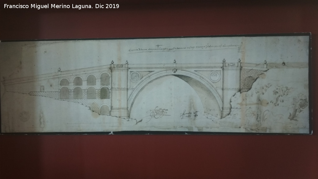 Archivo Histrico Provincial - Archivo Histrico Provincial. Plano del Puente Mazuecos