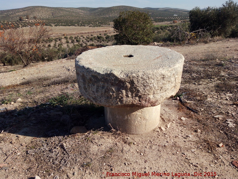 Era de Silvente - Era de Silvente. Piedra de molino