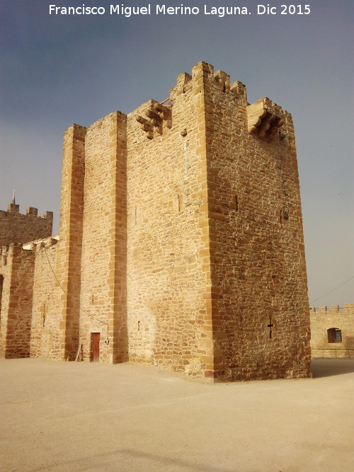 Castillo de Lopera. Torre de Santa Mara - Castillo de Lopera. Torre de Santa Mara. 