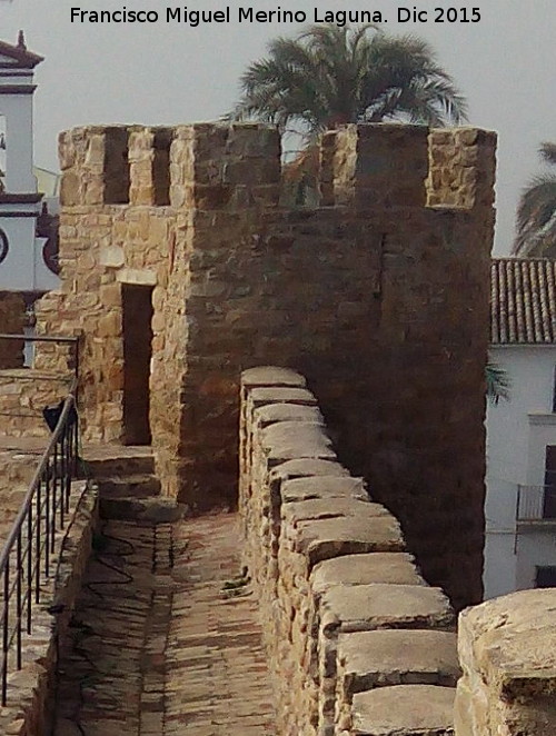 Castillo de Lopera. Torren Noroeste - Castillo de Lopera. Torren Noroeste. Acceso a la azotea