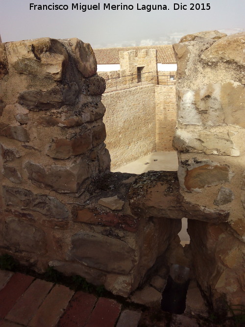 Castillo de Lopera. Torren Noroeste - Castillo de Lopera. Torren Noroeste. Desde la azotea norte del Alczar