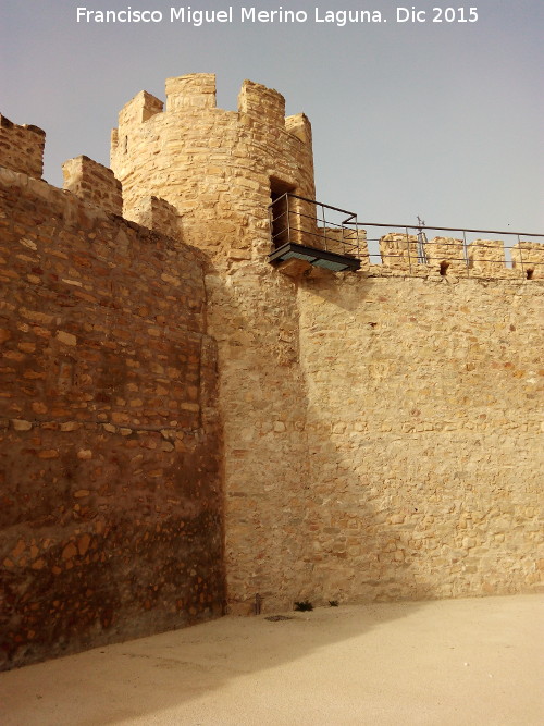 Castillo de Lopera. Torren Oeste - Castillo de Lopera. Torren Oeste. Intramuros