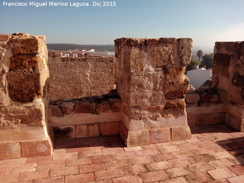 Castillo de Lopera. Torre de San Miguel - Castillo de Lopera. Torre de San Miguel. Azotea