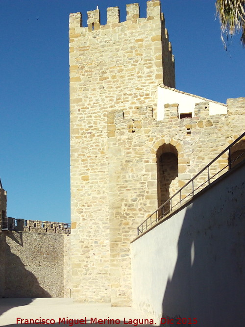 Castillo de Lopera. Torre de San Miguel - Castillo de Lopera. Torre de San Miguel. 