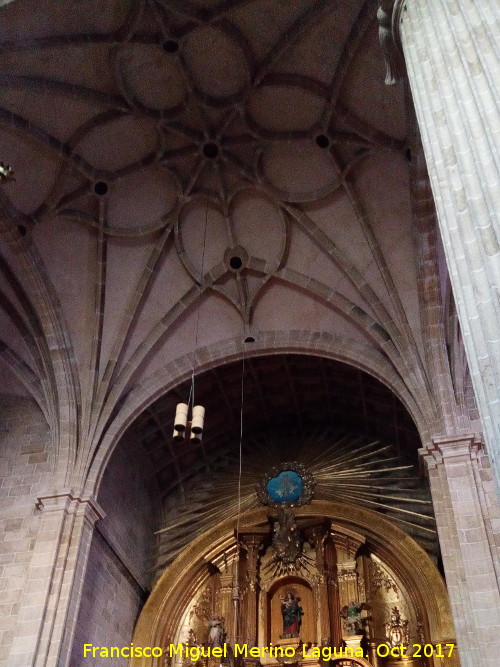 Bveda de crucera - Bveda de crucera. Iglesia El Salvador - Caravaca de la Cruz