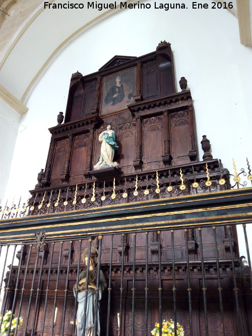 Catedral de Baeza. Capilla de Santa Cecilia - Catedral de Baeza. Capilla de Santa Cecilia. 