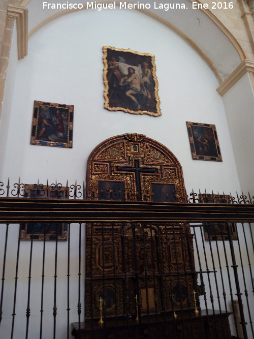 Catedral de Baeza. Capilla del Lignum Crucis - Catedral de Baeza. Capilla del Lignum Crucis. 