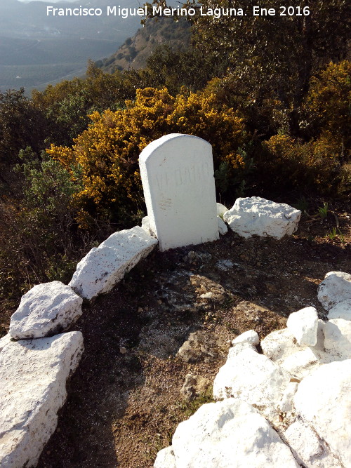 Cruz de la Camua - Cruz de la Camua. Lpida